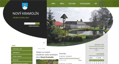 Desktop Screenshot of novykramolin.cz