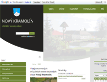 Tablet Screenshot of novykramolin.cz